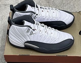 Jordan 12 White Gray