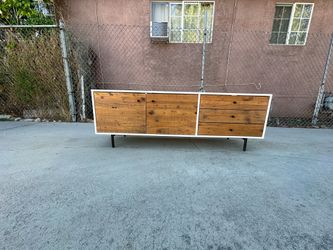 West Elm Mid Century Modern Media Console Entertainment Center Tv stand Cabinet Sideboard Credenza