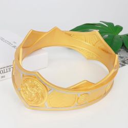 Queen Rhaenys Targaryen Crown Gold Tiara Princess Cosplay Headwear Women Girls Headbands