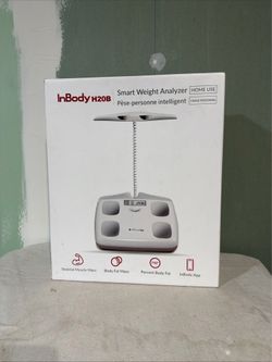 InBody H20B Smart Full Body Composition Analyzer Scale - Beige