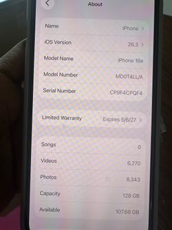 iPhone 16e metro