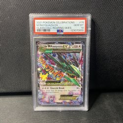 2021 Pokemon Celebrations Classic Collection M Rayquaza Ex #76 PSA 10