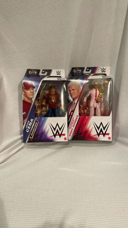 WWE/ Elite Collection/ John Cena/ Collectors Edition/ Cody Rhodes/ CHASE/ Pink Suit/ Series 120/ Mattel