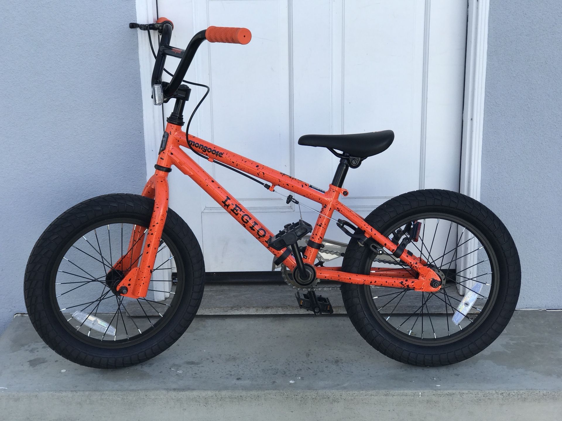 Mongoose Legion L16 Boy's Freestyle BMX Bike, 16-Inch Wheels
