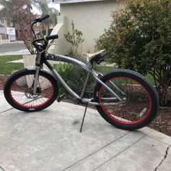 Nirve Skulls And Bones Cruiser Bicycle 