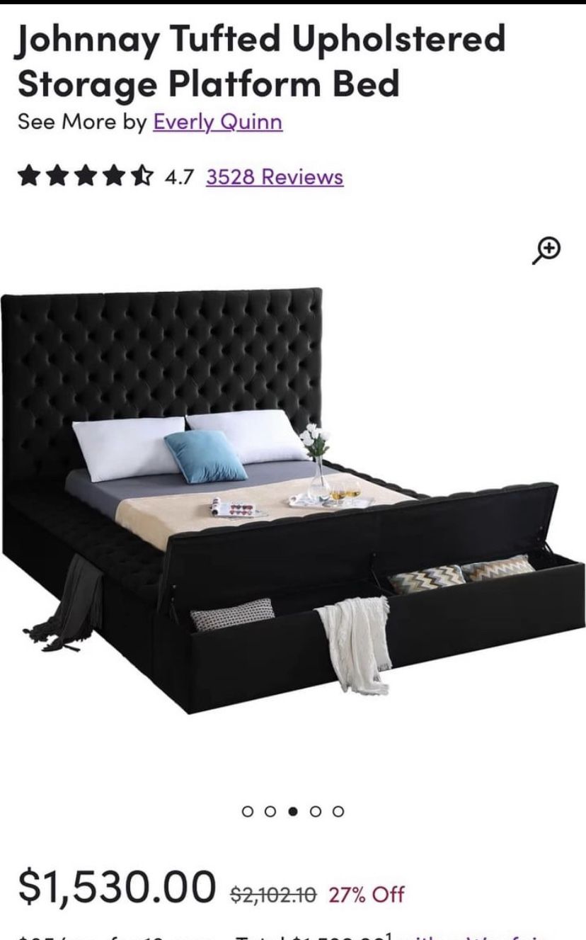 King Size Storage Bed