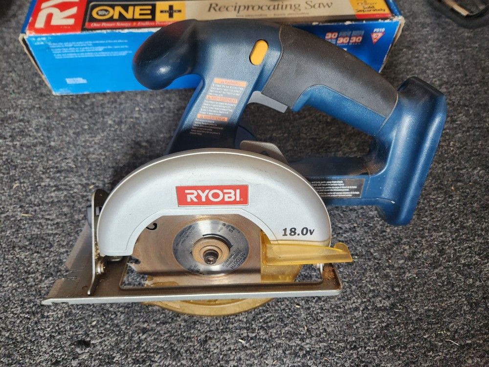 Used Ryobi 18v Skillsaw