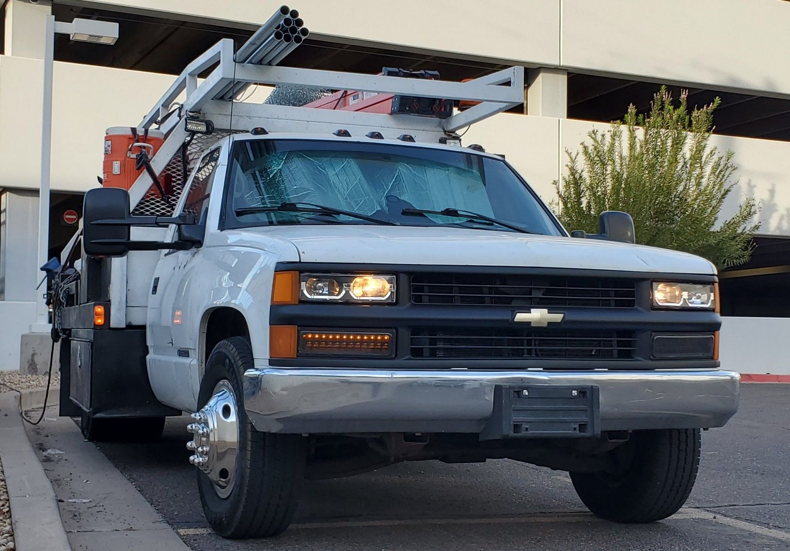 2000 Chevy C3500 Flatbed Work Truck