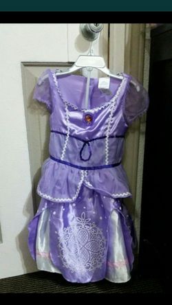 Princess Sophia Disney costume dress