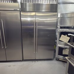 🔥 SUB-ZERO 48” Built-In Refrigerator & Freezer – Stainless Steel Pro Handle – Model BI-48SID/S/PH