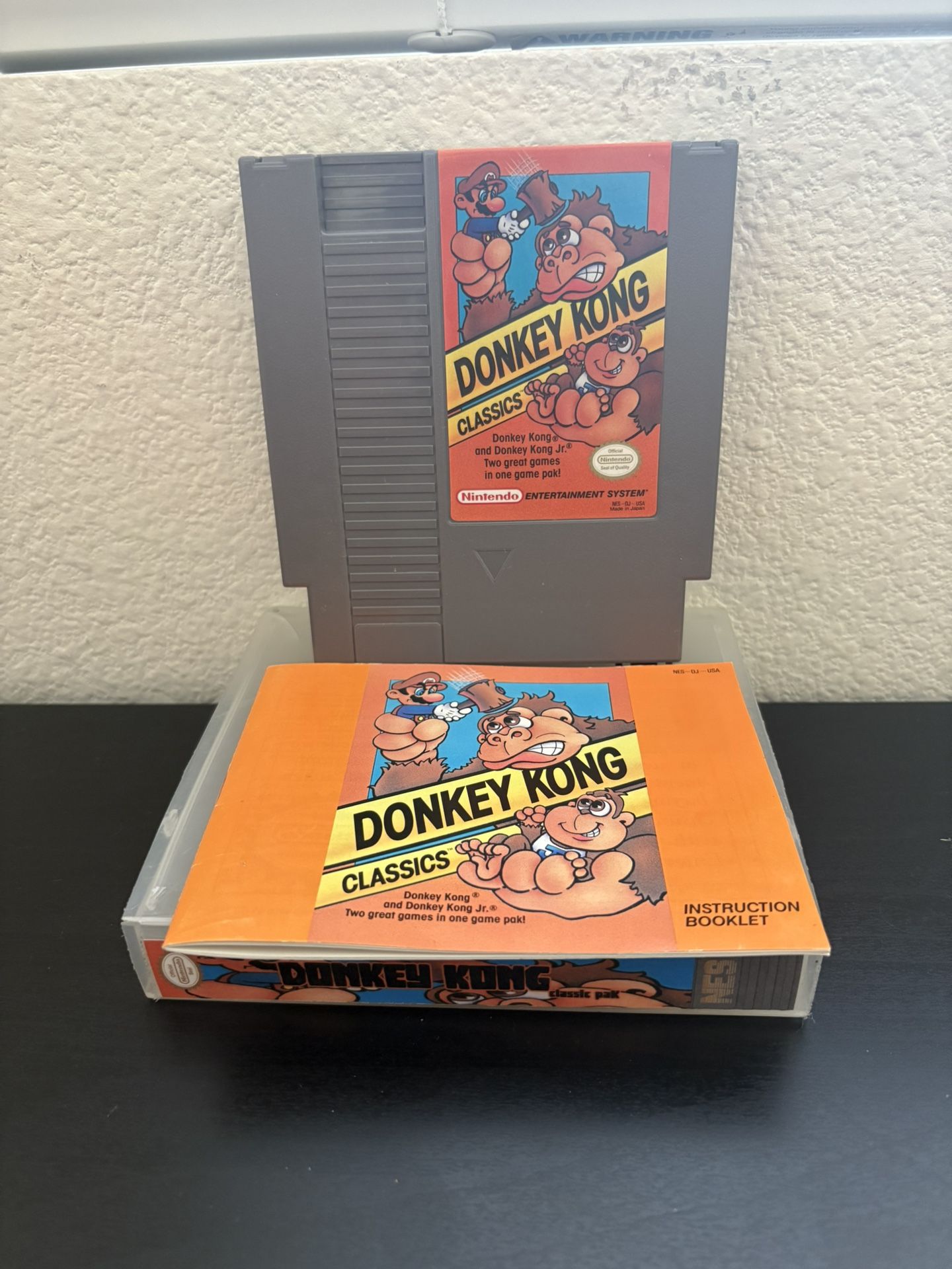 Nintendo (NES) Game Donkey Kong Classics W Manual 