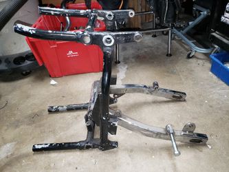 Harley Shovelhead swingarm rear tail frame section chopper