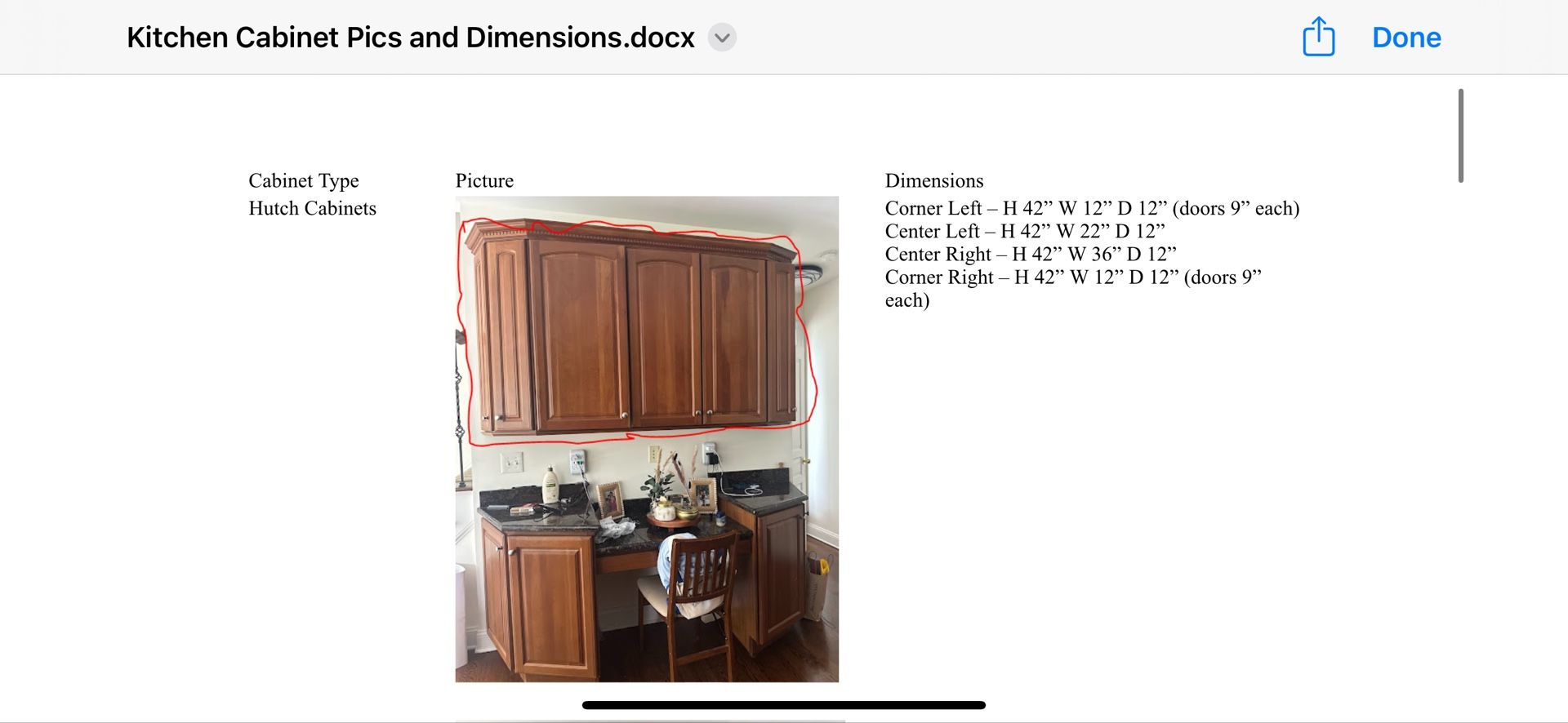 Granite/Cabinets