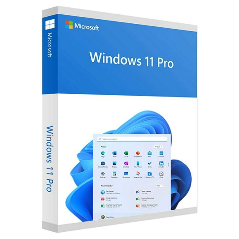 Microsoft Windows 11 Pro 64-Bit DVD OEM Factory Sealed