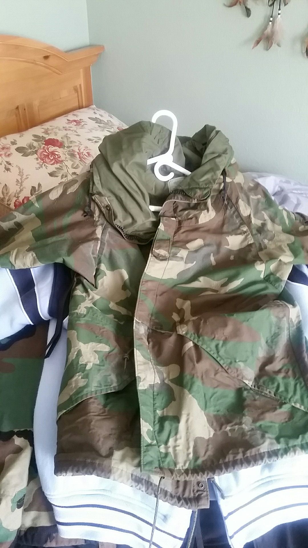 Army rain jacket