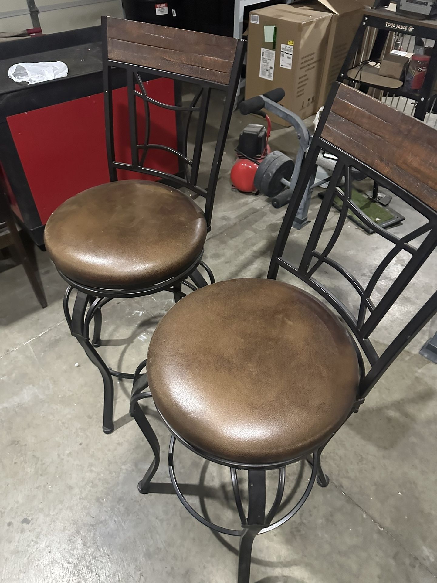 Bar Stool Chairs (Rotatable)