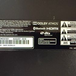 LG Soundbar with Subwoofer