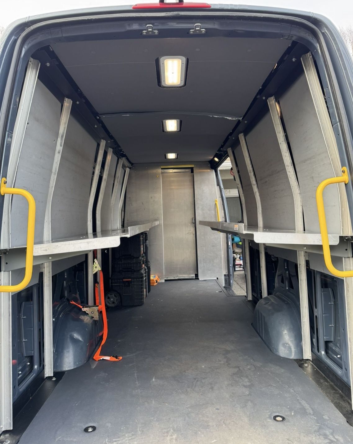 2019-2025 Mercedes Sprinter Aluminium Folding Shelves 170WB