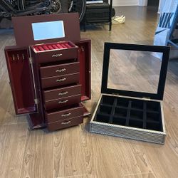 Jewelry Box And Cabinet