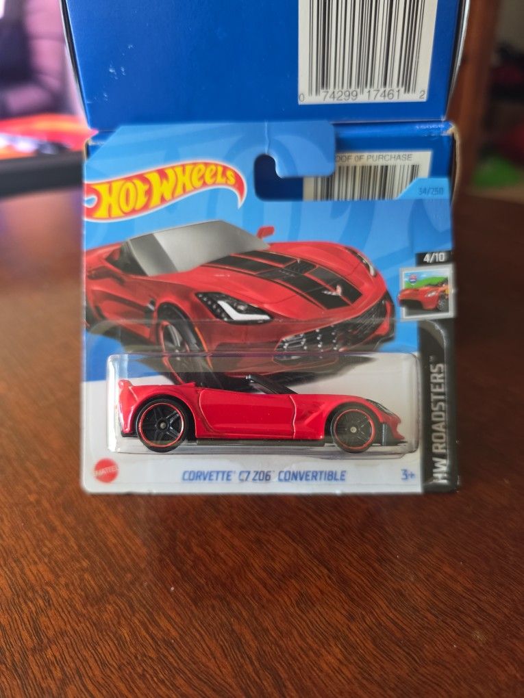 Hotwheels Short Card
