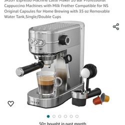  20 Bar Cappuchino Machine, Espresso Machine Coffee Maker