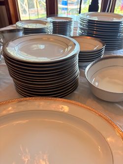 Noritake Crestwood Platinum 4166L China