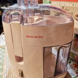 New maxi-matic Juice extractor, 450W. 