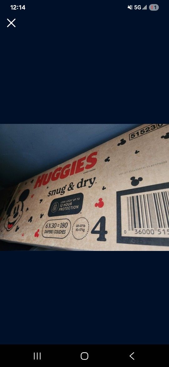 Huggies Size 4 Diapers