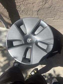 Tesla hubcaps