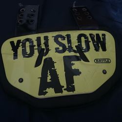 You Slow Af Football Backplate Hs 