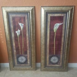Tall Framed Art