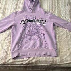Men’s Medium Açaí Sp5der Hoodie