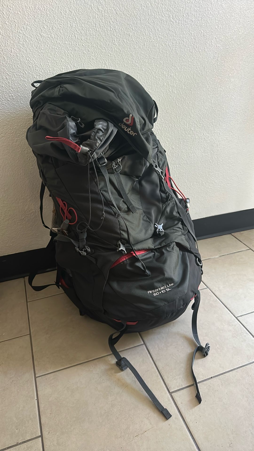 Dueter AIRCONTACT LITE 45 + 10 SL Trekking backpack 