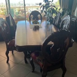   Six Chairs Dining Set
