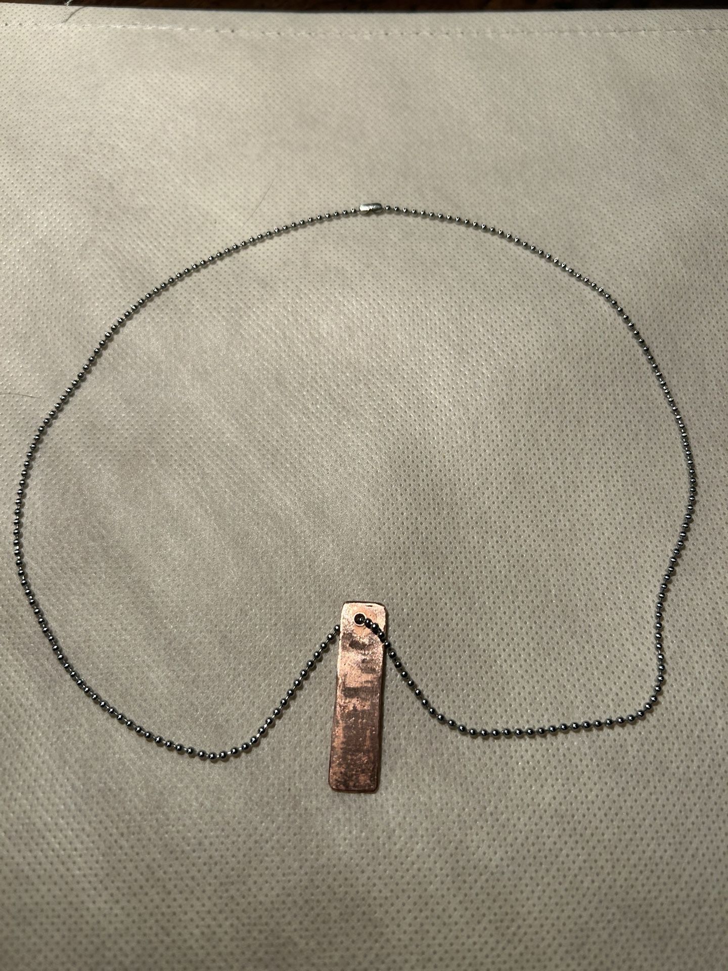 Handmade Pure Copper Charm Necklace