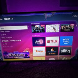 43" TCL ROKU TV  4K UHD HDR
