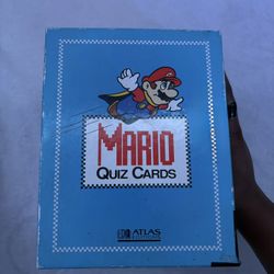 Mario Quiz Card Game