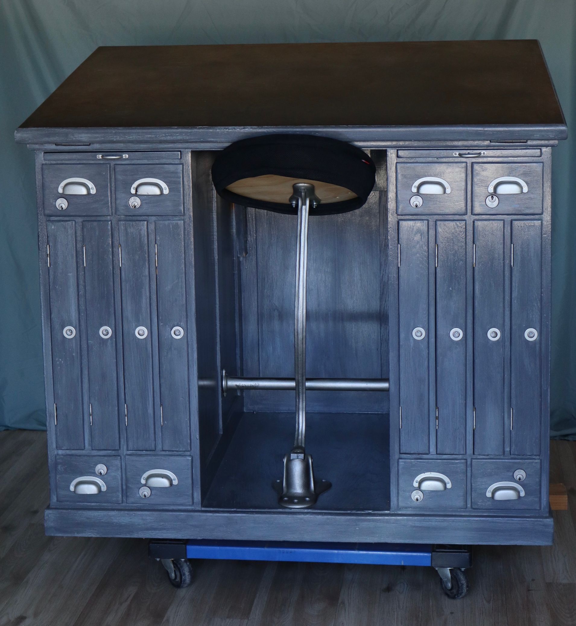 Refurbished Antique Drafting Table