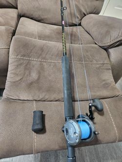 Okuma cortez casting conventional reel Penn squall boat rod for inshore offshore saltwater boat deep drop trolling