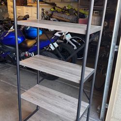 Modern Industrial Grey Shelf 12X27X65.5 Like New $90 OBO Gilbert And Ray Rd. Pick Up Only.