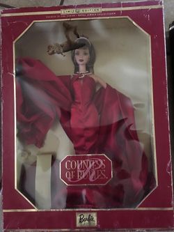 Antique Countess of Rubies Barbie doll