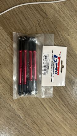 Aluminum Turnbuckles Links Upgrades Part for 1/8 Kraton/Outcast 6S BLX/Talion 6S BLX, Alloy Turnbuckles Link Hops Up Upgrades Part,Red