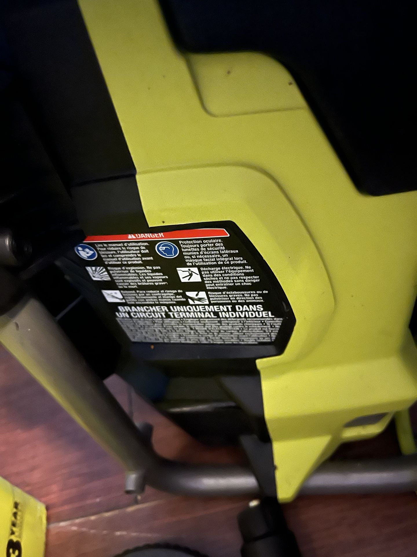 RYOBI 2000 PSI 1.2 GPM Cold Water Corded Electric Pressure Washer