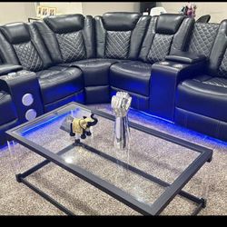 Leather Sectional Sofa