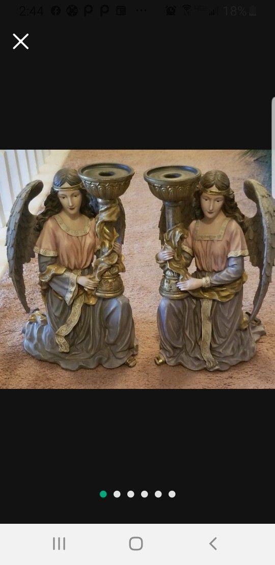 Angel Candle Holders