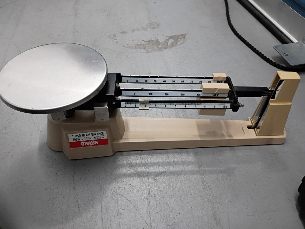 Triple beam Scale