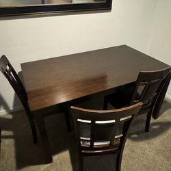 Cherry Oak Dining Room Table 