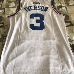 Sixers Allen Iverson Basketball Jersey 