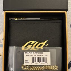 GLD Palm Chain Bracelet in Yellow Gold 4mm