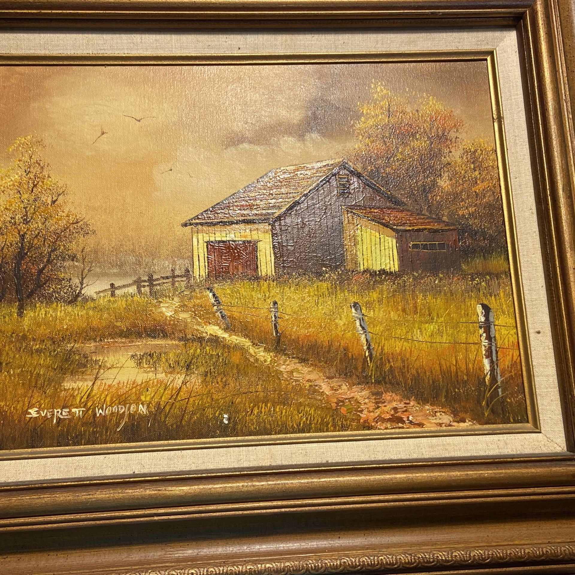 Everett Woodson Signed Original 